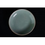 Chinese celadon glazed plate, Marked Daoguang ca. 1821-1850