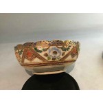 Vintage Japanese export Satsuma bowl, Very rare.
